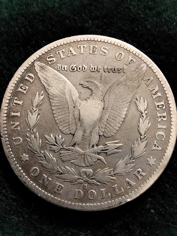 1882-S Morgan Silver Dollar - Image 4