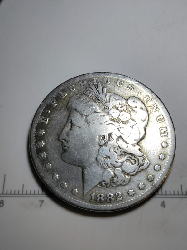 1882-S Morgan Silver Dollar - Image 5