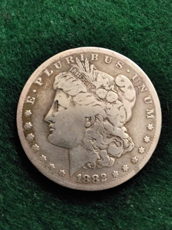 1882-S Morgan Silver Dollar - Image 1