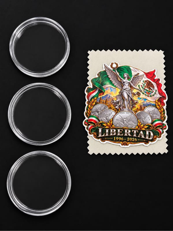 3 Capsules for Mexican Libertad 1996-2026 - Image 1