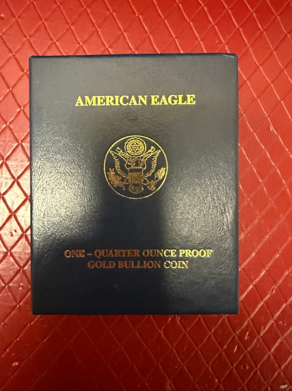 1/4 oz proof eagle 2008 - Image 4