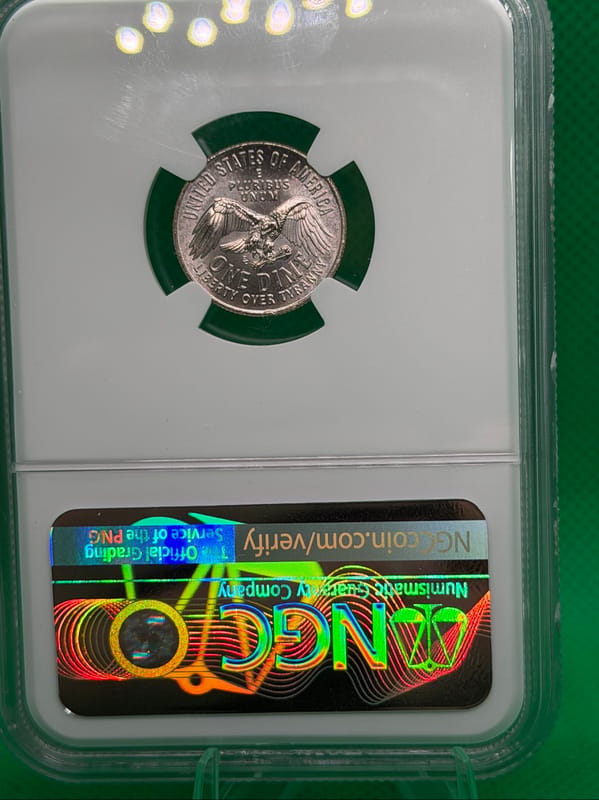 1776-2026 Emerging Liberty Dime MS65 - Image 2
