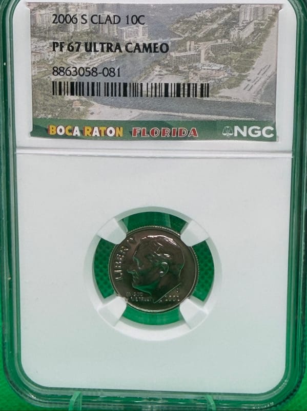 2006-S Clad Roosevelt Dime PF67 Ultra Cameo - Image 1