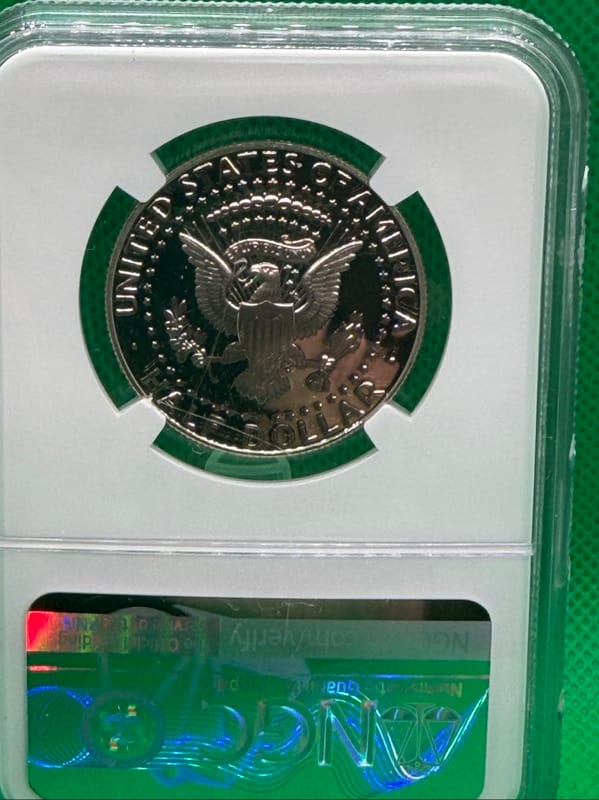 2001-S Clad Kennedy Half Dollar PF67 Ultra Cameo - Image 2