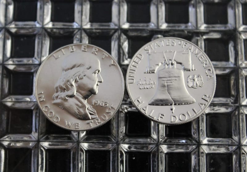 1963 Franklin 1/2 Dollar (PROOF) 90% Silver - Image 1