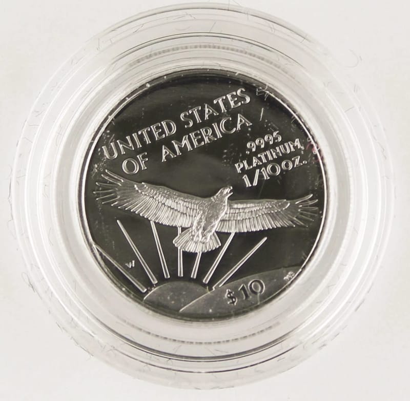 1997 1/10 oz Proof Platinum Coin - Image 3