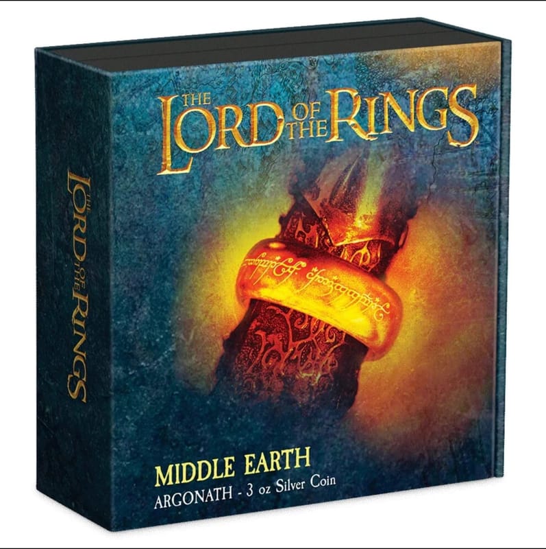 2023 Lord of the Rings Middle Earth Argonath 3 oz  - Image 2