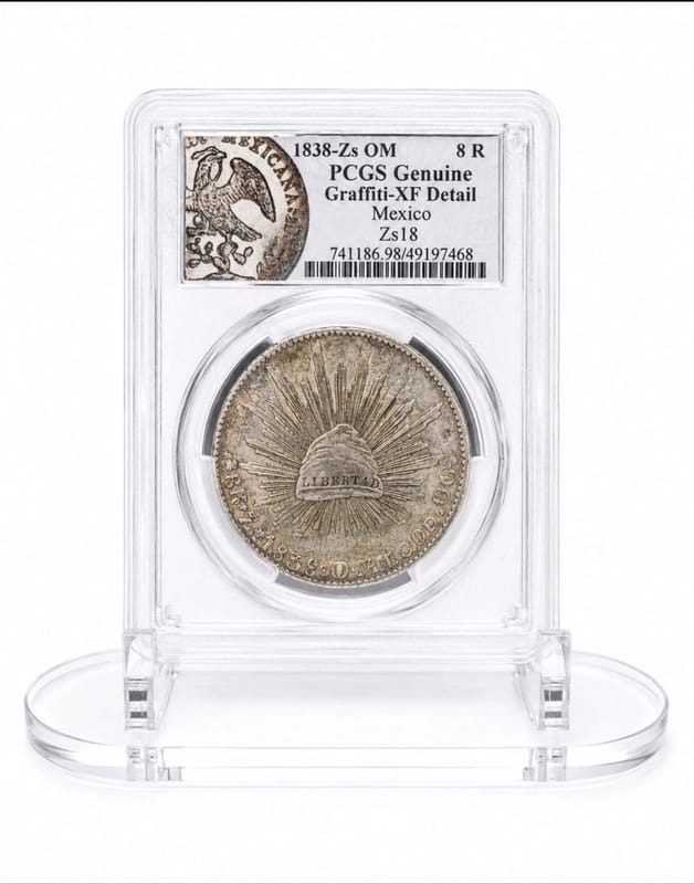 1838 8 reales Zacatecas - Image 1