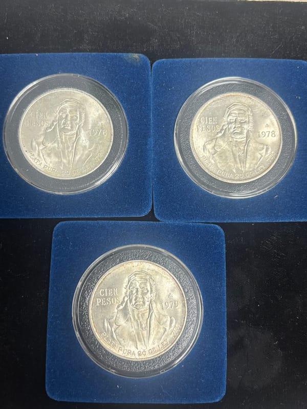 mexico silver libertad coin lot .999 silver  - Image 7