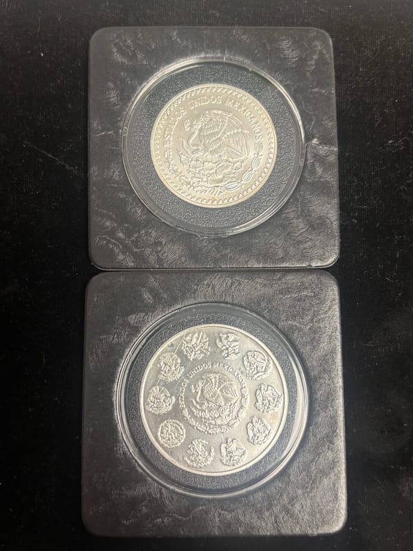 mexico silver libertad coin lot .999 silver  - Image 6