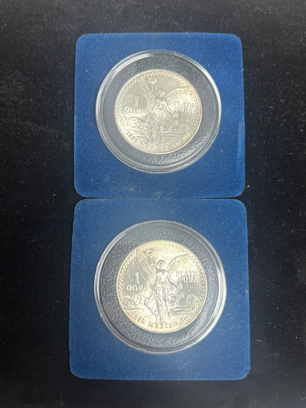 mexico silver libertad coin lot .999 silver  - Image 3