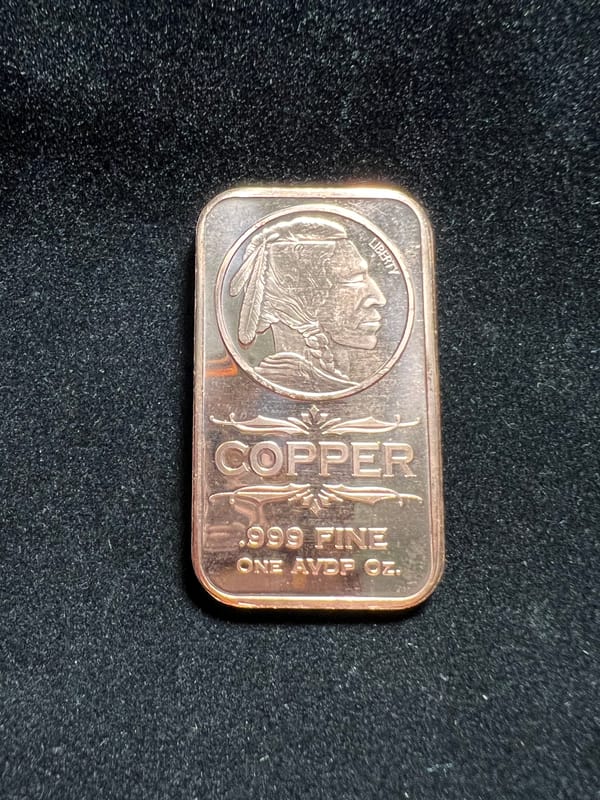 1 Oz Copper Bar - Image 2