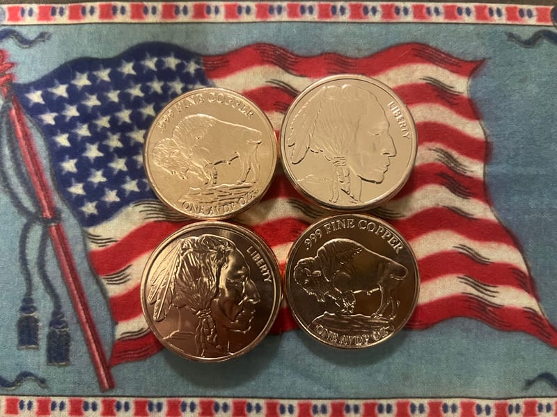 1 Oz Copper Round - Image 1