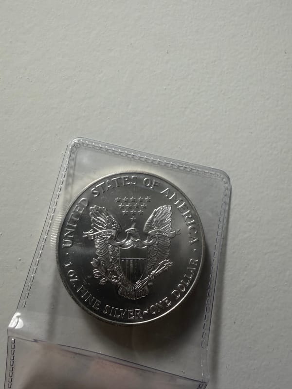 1999 American silver eagle 1 oz - Image 2