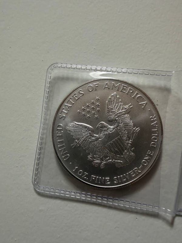 2000 American silver eagle 1 oz  - Image 2