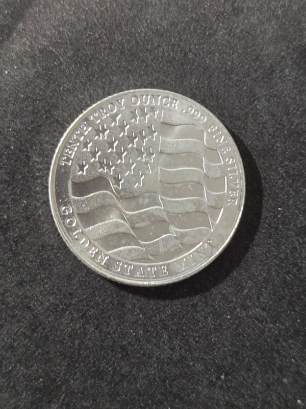 1/10 oz Silver round - Image 2