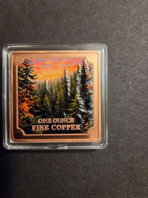 1oz colorized copper bar - Image 2