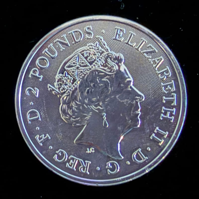 2021 Robin Hood 1 oz .999 Silver Coin - Image 2