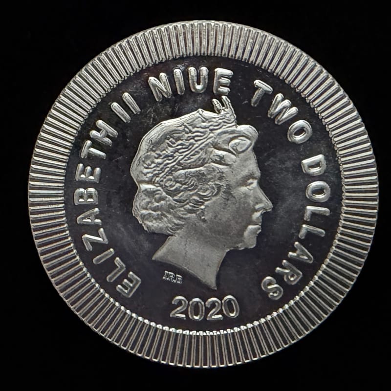 2020 Niue Athenian Owl 1 oz Silver Coin - Image 2