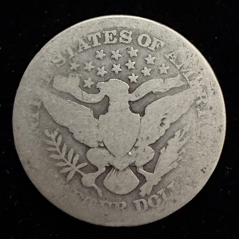 1914 Barber Quarter – 90% Silver - Image 2