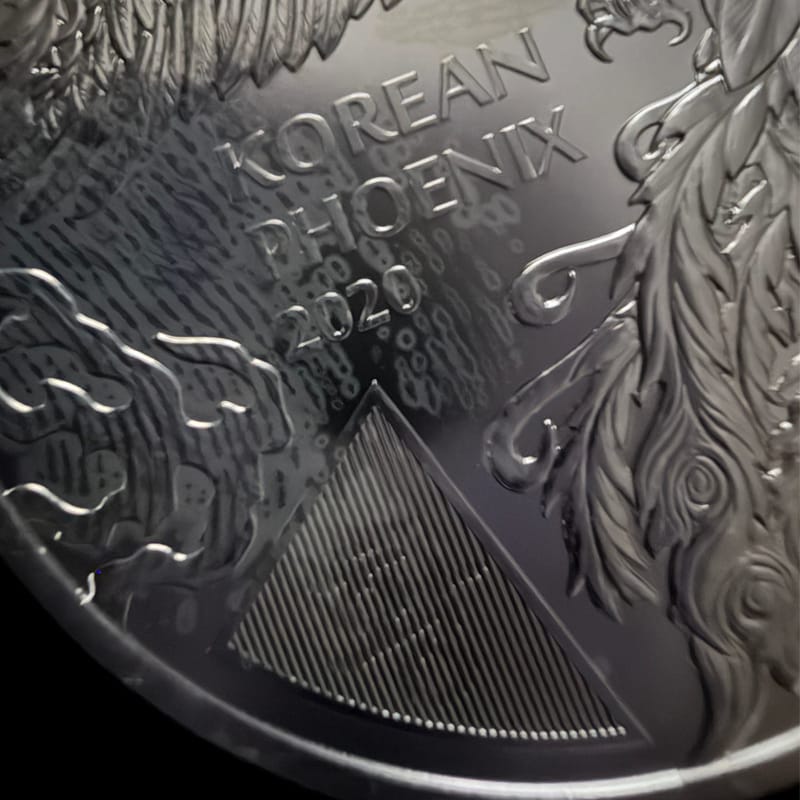 South Korean Phoenix 1 oz Silver Bullion - Image 3