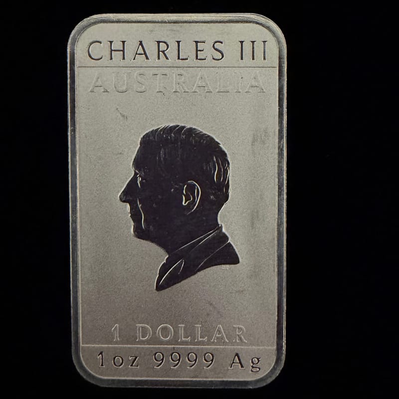2026 1 oz Dragon Rectangular Silver Coin - Image 2