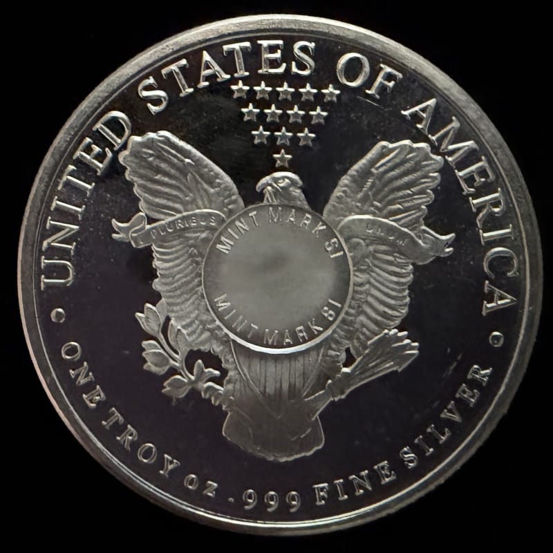 1 oz Sunshine Minting Walking Liberty Silver Round - Image 2