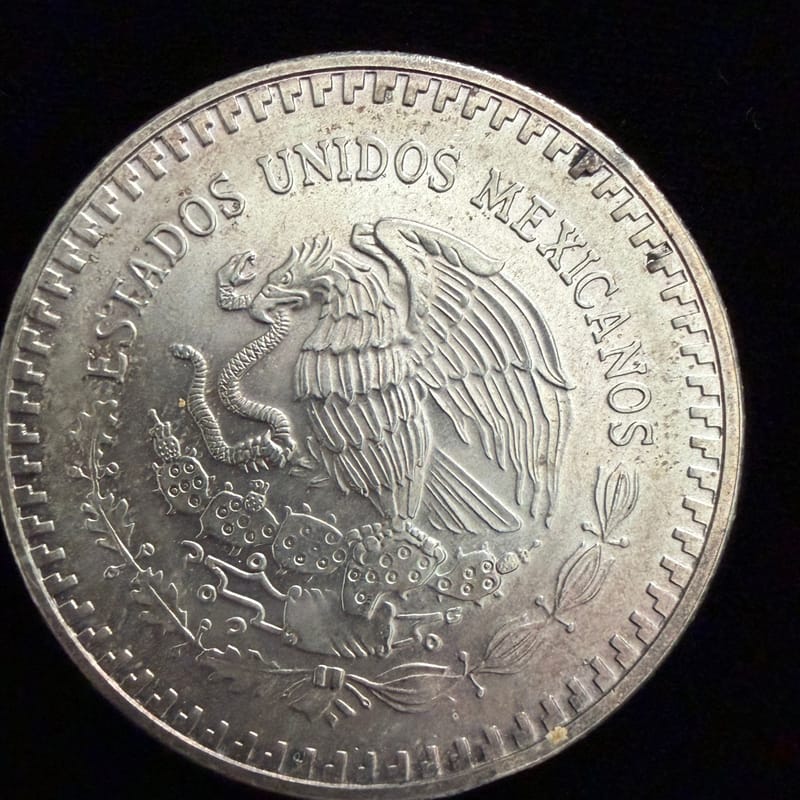 1992 Mexico Libertad 1 oz .999 Silver Coin - Image 2