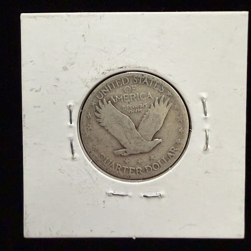 1927 Standing Liberty Quarter – 90% Silver - Image 2