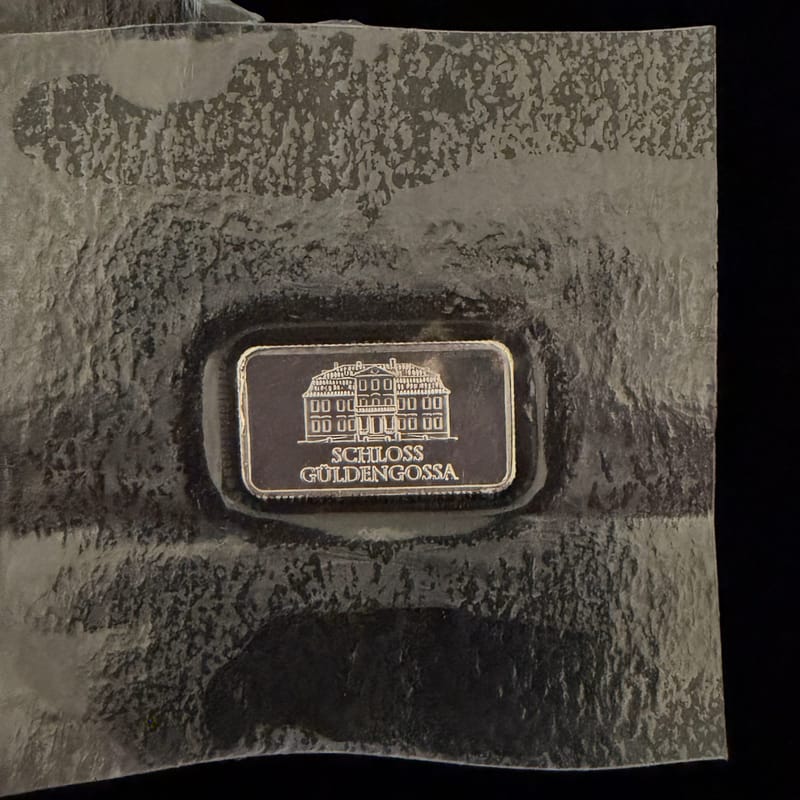 5 Gram Geiger Original Square Sealed Silver Bar - Image 2