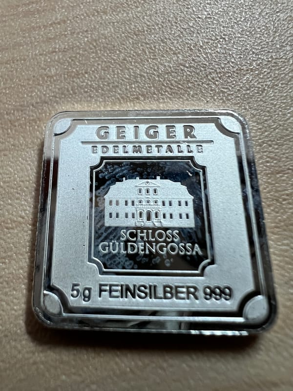 Geiger Edelmetalle 5 g Silver Bar .999 - Image 1