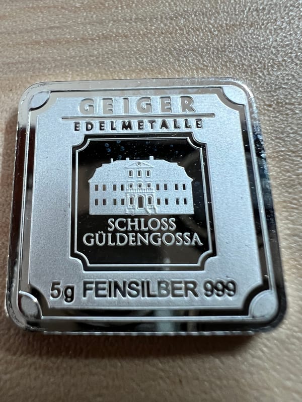 Geiger Edelmetalle 5 g Silver Bar .999 - Image 3