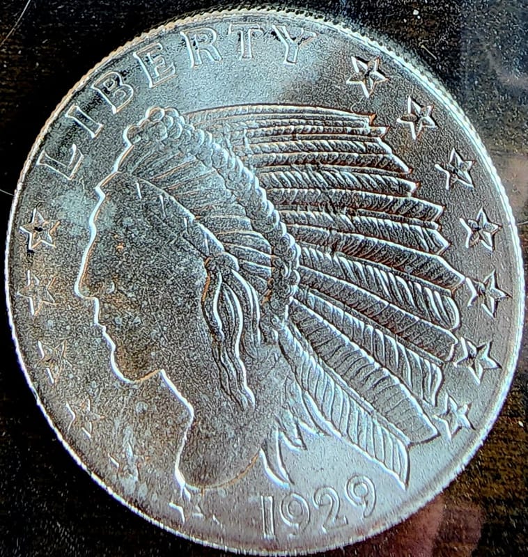 Indian Head Liberty 1/2 OZ GSM - Image 1