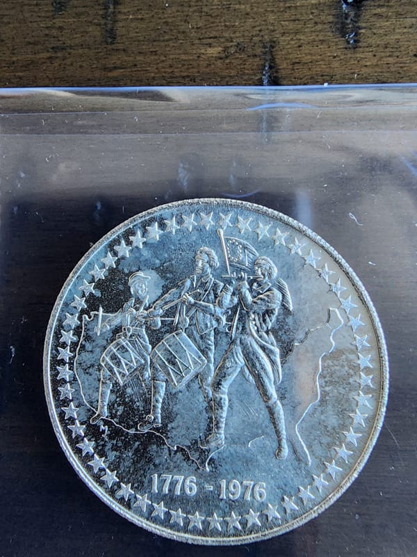 Constitutional U.S. Second Centennial 1 OZ Silver - Image 1