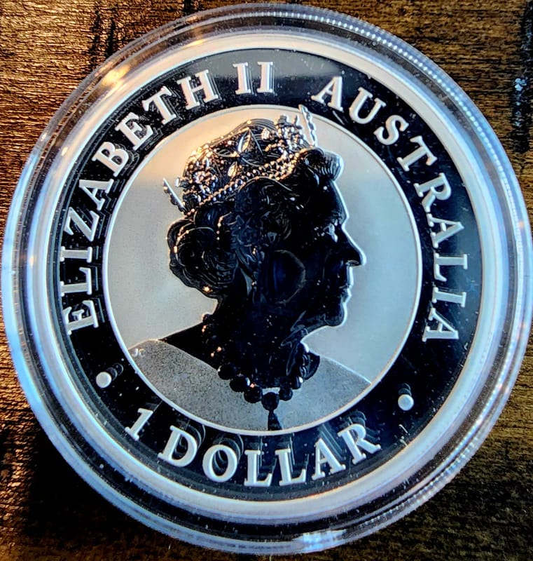 2022 Australia Kookaburra 1 OZ .9999 SILVER - Image 2