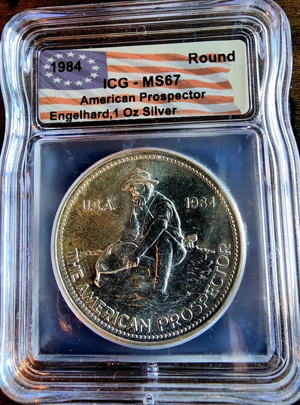 1984 American Prospector ICG-MS67 - Image 1