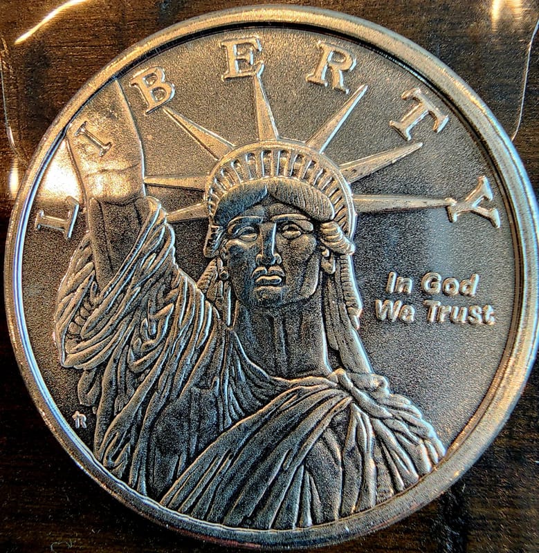 Liberty 1 OZ .999 Silver - Image 1