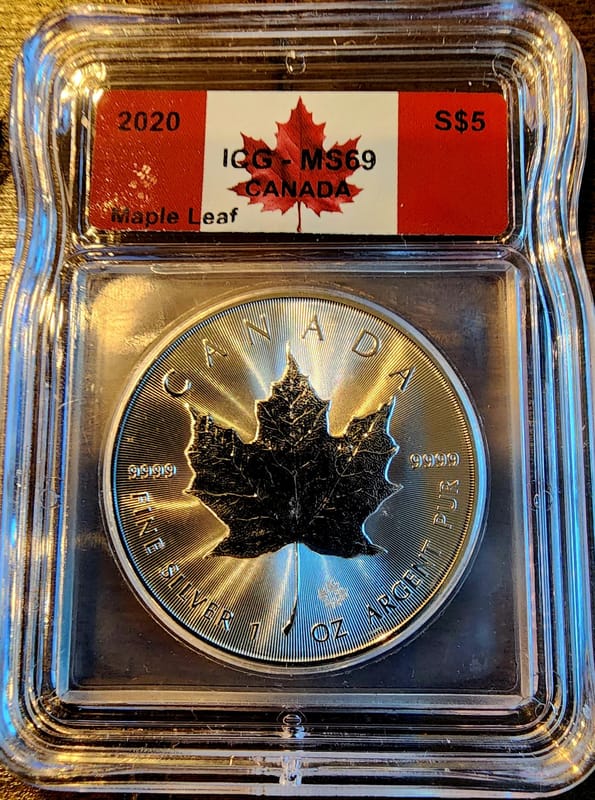 2020 Canada Maple ICG MS69 & Privy - Image 1