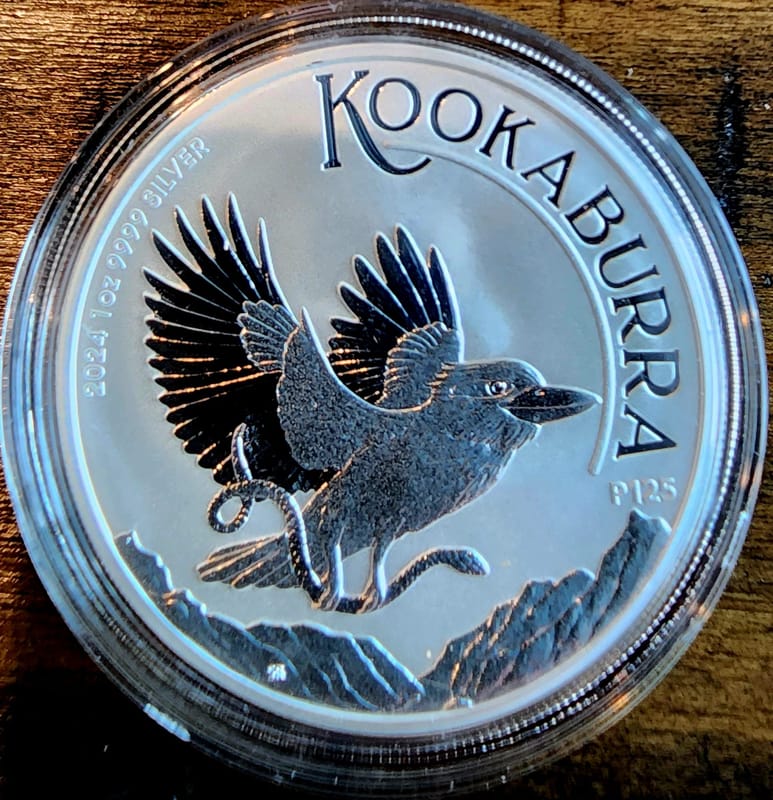 2024 Australia Kookaburra 1 OZ .9999 SILVER - Image 1