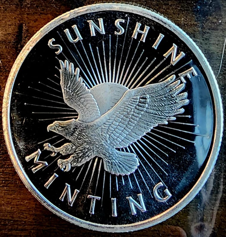 Proof-Like SMI 1 OZ. SILVER EAGLE - Image 1