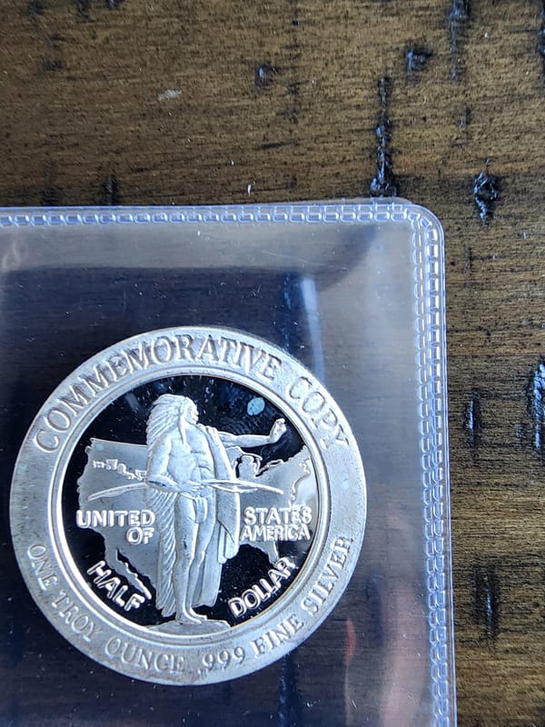 The Oregon Trail Memorial 1 OZ Silver - Image 2
