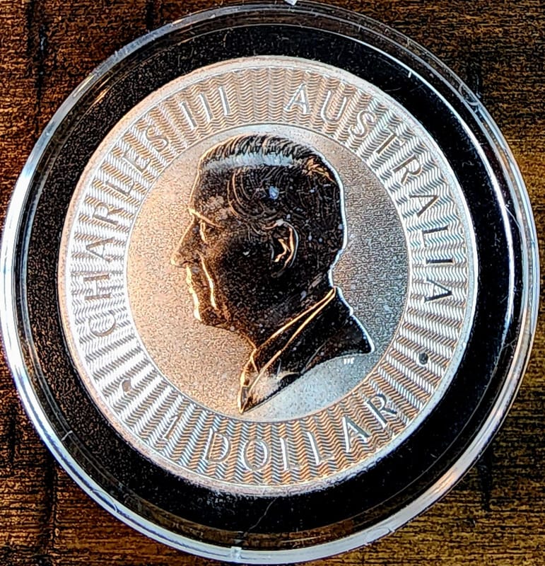 2024 Australian Kangaroo 1OZ .9999 SILVER - Image 2