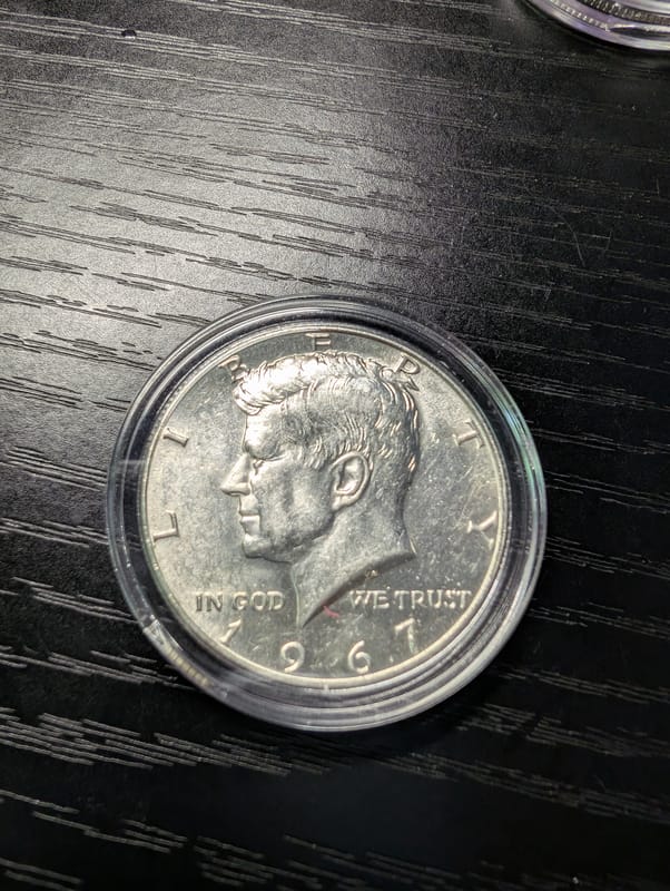 1967 40% silver half dollar  - Image 1
