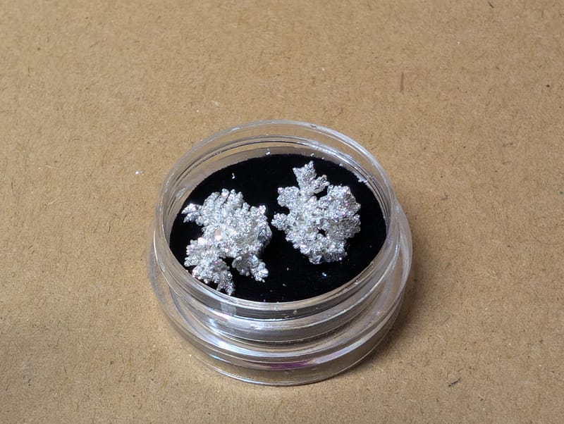 2 Gram pure Crystal Silver #9 - Image 1