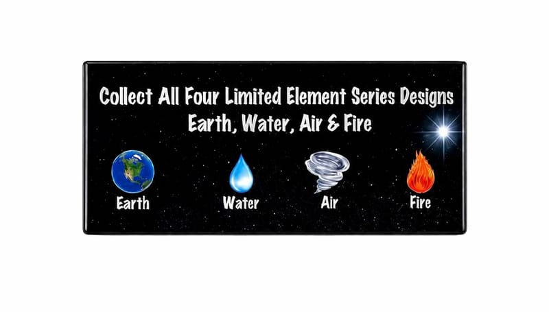 Pair-Elemental Series 1g Silver Earth 🌎 & Fire 🔥 - Image 6