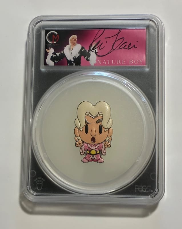 Nature Boy Ric Flair 2023 Chibi 2oz Silver Coin - Image 1