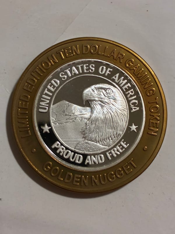 Ltd Ed Silver Casino Token .999 Fine Silver  - Image 2