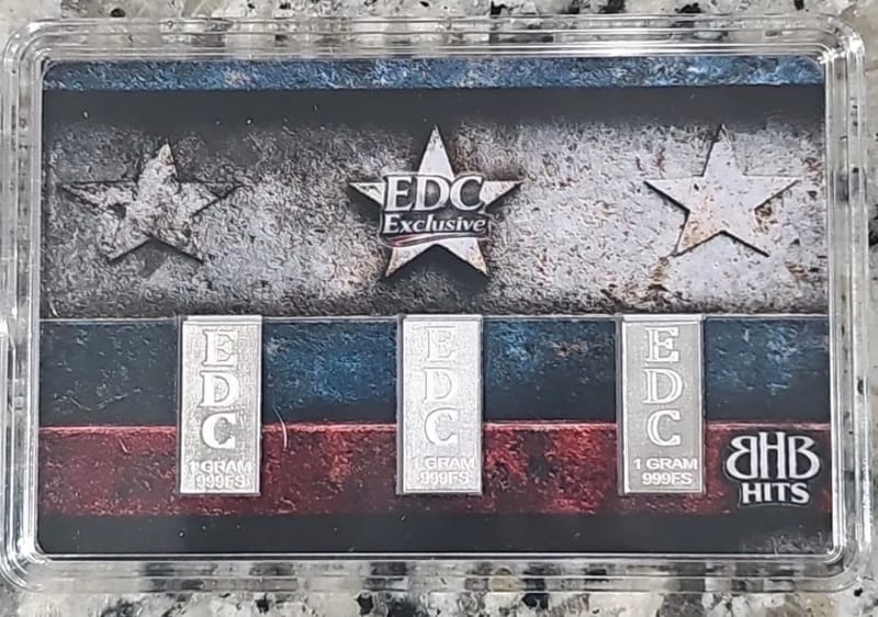 NEW BHB Hits Patriotic Tri-Gram Cases x 3 - Image 4