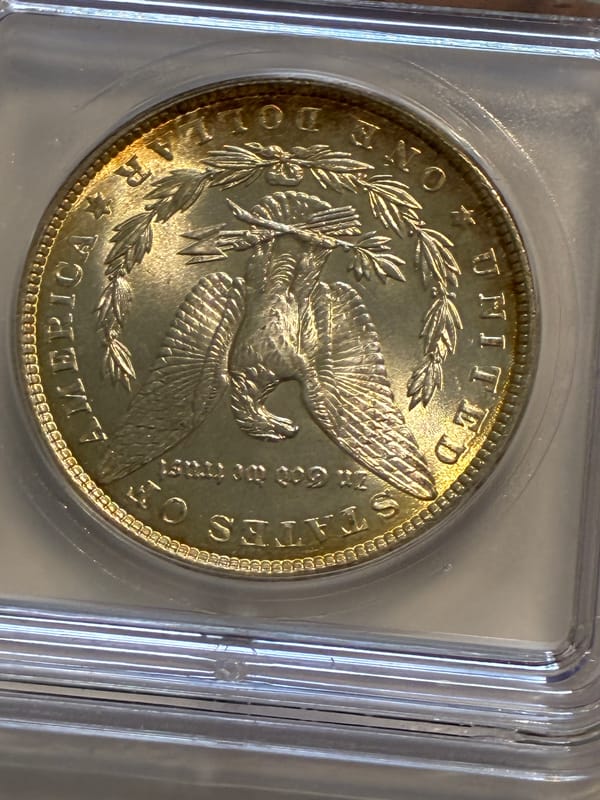 NEW 1886 Toned Beauty Morgan $1 - Image 3