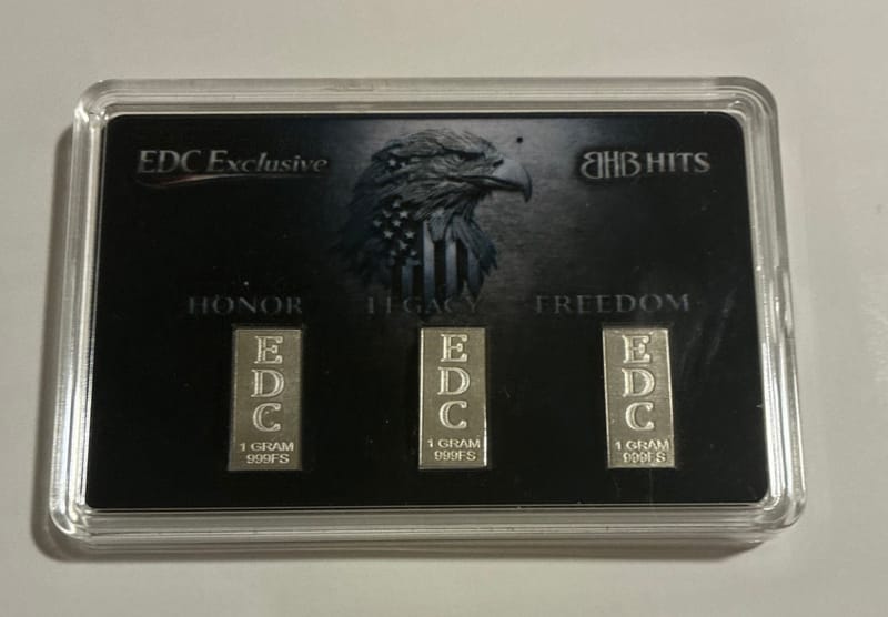 NEW BHB Hits Patriotic Tri-Gram Cases x 3 - Image 3